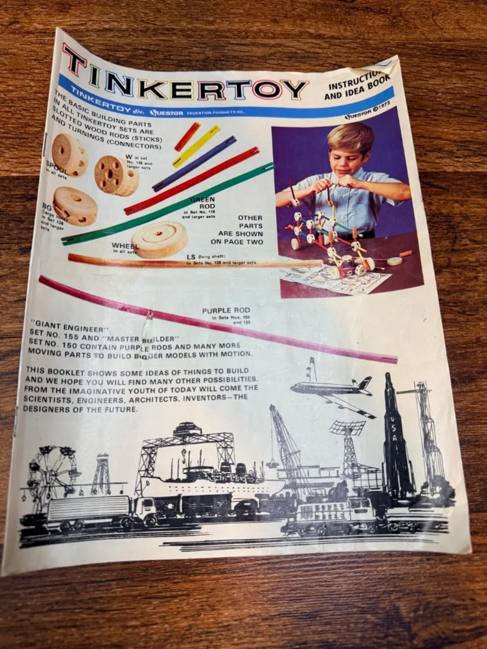 Questor 1972 tinkertoy